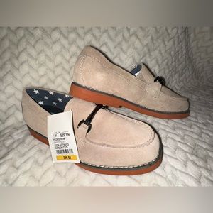 *NEW* Florsheim Kids Loafer Nude Suede Boys shoes Size: 3M
